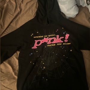 Black spider hoodie size medium